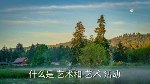 什么是 藝術(shù)和 藝術(shù) 活動