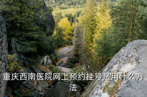 重慶西南醫院網上預約掛號是用什么方法