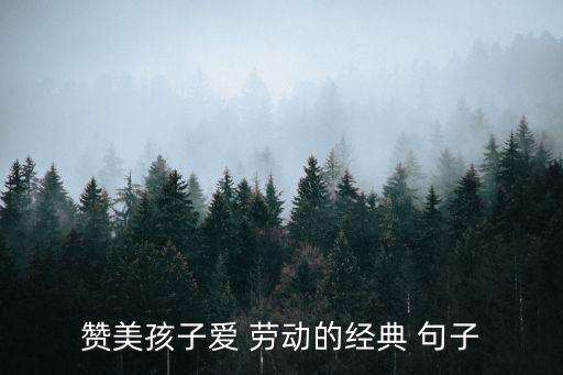 愛(ài)勞動(dòng)的句子,歌頌兒童勞動(dòng)句子:勞動(dòng)是財(cái)富源泉是快樂(lè)源泉
