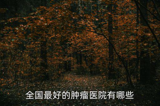 全國最好的腫瘤醫(yī)院有哪些