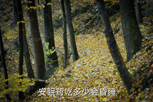  安眠藥吃多少會(huì)昏睡