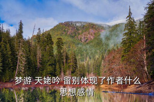 夢游天姥吟留別賞析,夢游天姥吟留別研究者:象征現(xiàn)實(shí)和夢想