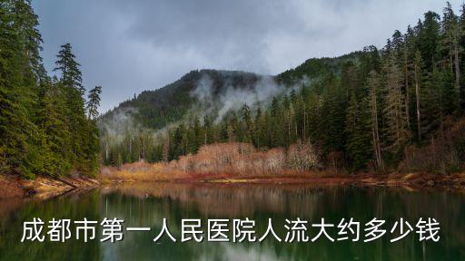 成都市第一人民醫院收費標準，成都市第一人民醫院人流大約多少錢