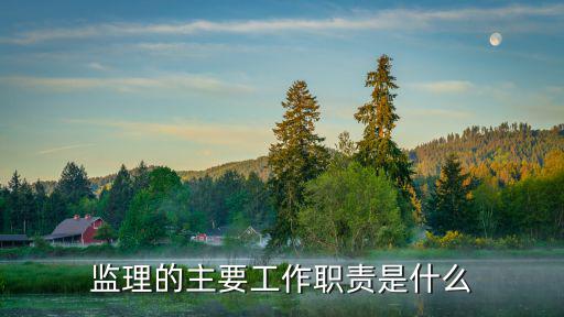 工程監(jiān)理職責(zé)，監(jiān)理工程的職責(zé)包括哪些