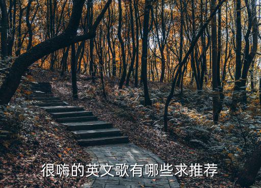 很嗨的英文歌有哪些求推薦