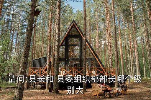 請問:縣長和 縣委組織部部長哪個級別大