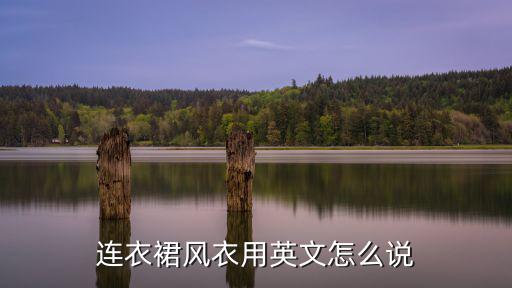 連衣裙英語(yǔ)怎么說(shuō)，連衣裙風(fēng)衣用英文怎么說(shuō)