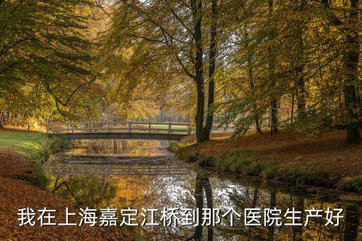 我在上海嘉定江橋到那個(gè)醫(yī)院生產(chǎn)好