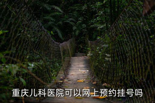 重慶兒科醫(yī)院可以網(wǎng)上預(yù)約掛號嗎