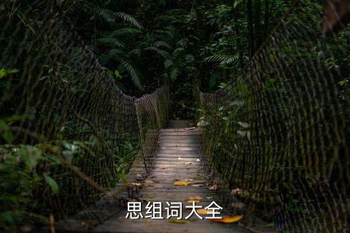 思組詞大全