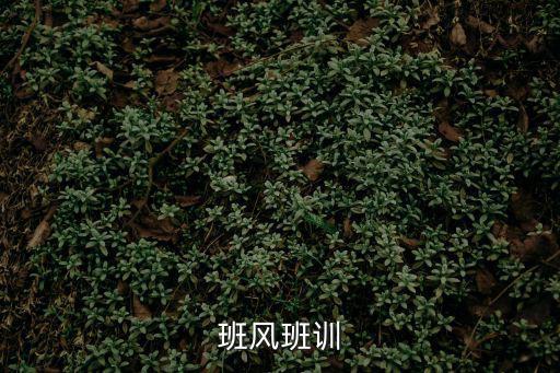 班風(fēng)班訓(xùn)