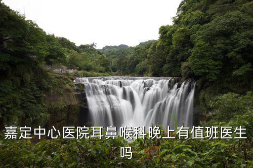 嘉定中心醫院耳鼻喉科晚上有值班醫生嗎