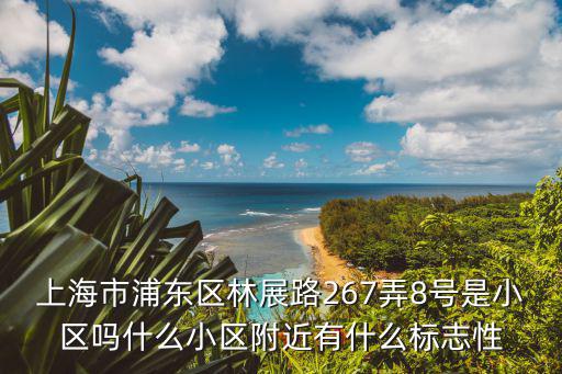 上海市浦東區林展路267弄8號是小區嗎什么小區附近有什么標志性
