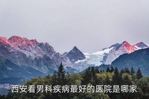 西安看男科疾病最好的醫院是哪家