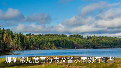 煤礦常見危害行為及警示案例有哪些