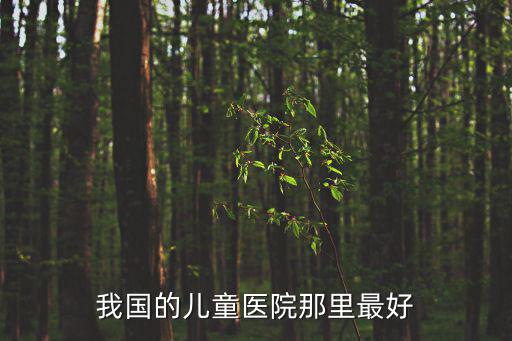 我國(guó)的兒童醫(yī)院那里最好