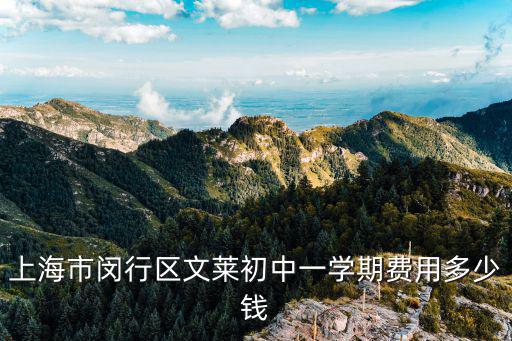 上海市閔行區(qū)文萊初中一學(xué)期費(fèi)用多少錢