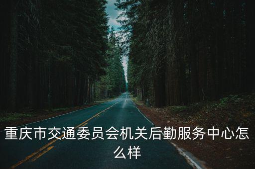 重慶市交通委員會機關后勤服務中心怎么樣