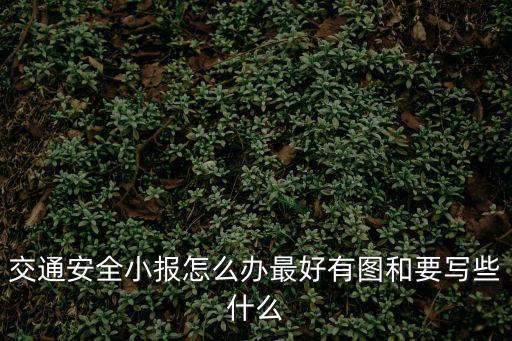 交通安全手抄報(bào)圖片大全，交通安全手抄報(bào)大張的