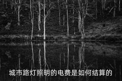 城市路燈照明的電費(fèi)是如何結(jié)算的