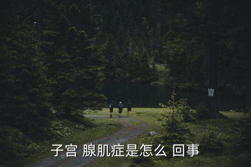 子宮 腺肌癥是怎么 回事