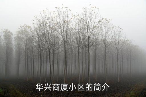 華興商廈小區的簡介