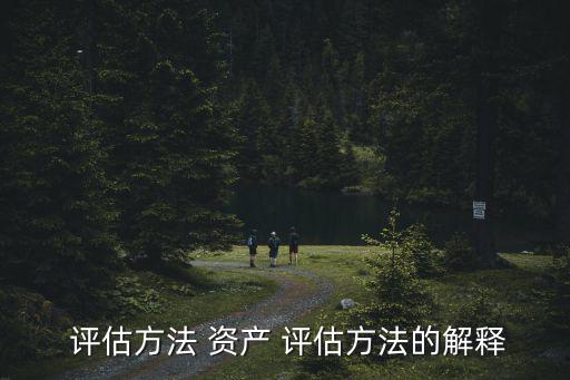  評估方法 資產(chǎn) 評估方法的解釋