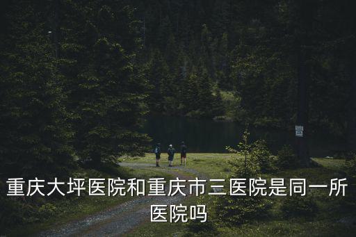 重慶大坪醫院和重慶市三醫院是同一所醫院嗎