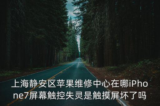 上海靜安區蘋果維修中心在哪iPhone7屏幕觸控失靈是觸摸屏壞了嗎