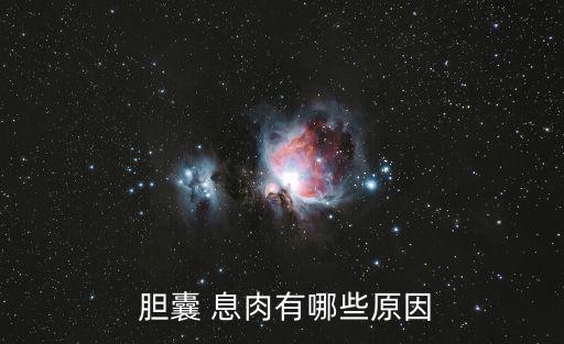  膽囊 息肉有哪些原因