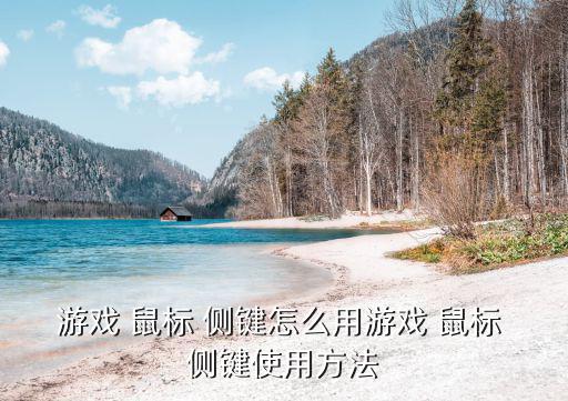 鼠標側鍵,鼠標如何設置和調整雙擊鼠標側鍵