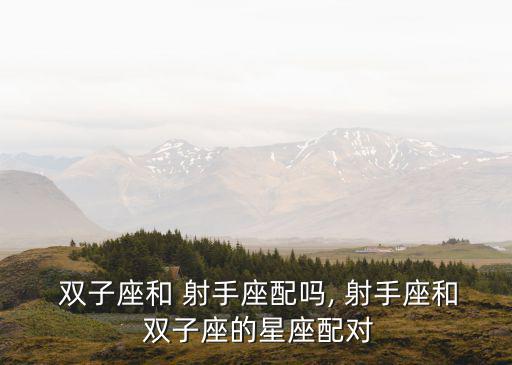 射手座和雙子座配嗎,射手與雙子座相似之處在于充滿挑戰(zhàn)心