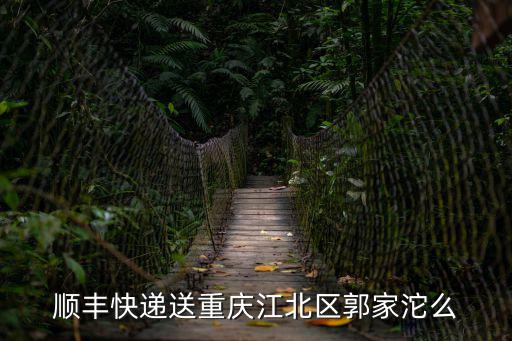順豐快遞送重慶江北區(qū)郭家沱么