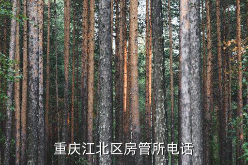 重慶江北區(qū)房管所電話