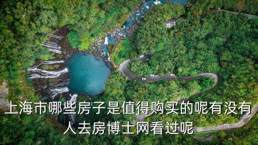 上海市哪些房子是值得購買的呢有沒有人去房博士網看過呢