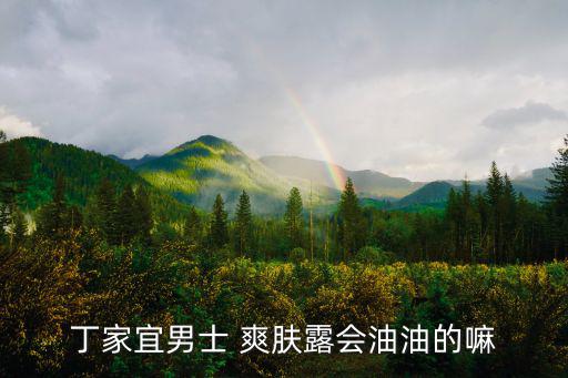 丁家宜男士 爽膚露會油油的嘛