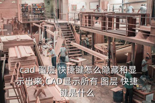  cad 圖層 快捷鍵怎么隱藏和顯示出來,CAD顯示所有 圖層 快捷鍵是什么