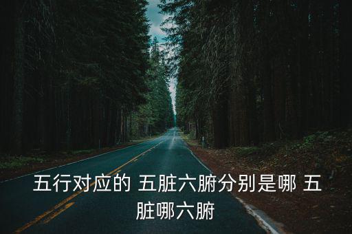 五臟對應五行五味五官五色,你知道我們需要什么?