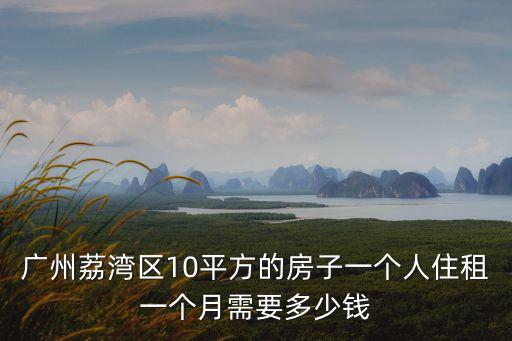 廣州荔灣區(qū)10平方的房子一個(gè)人住租一個(gè)月需要多少錢