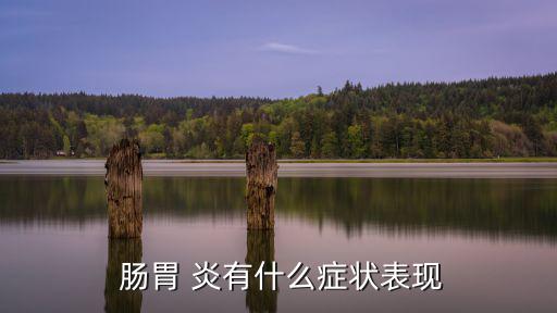  腸胃 炎有什么癥狀表現(xiàn)