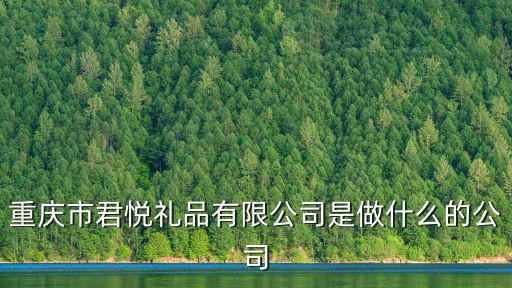 重慶市君悅禮品有限公司是做什么的公司