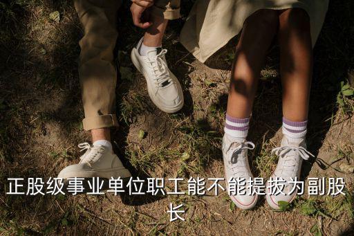 正股級事業單位職工能不能提拔為副股長