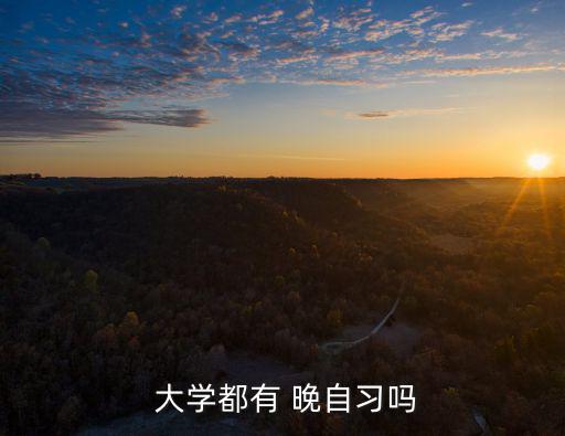 大學(xué)有晚自習(xí)嗎,大學(xué)是否有晚自習(xí)取決于各個(gè)大學(xué)而定