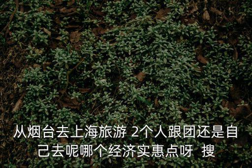 從煙臺去上海旅游 2個人跟團還是自己去呢哪個經濟實惠點呀  搜
