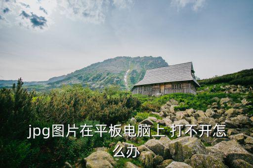 jpg圖片在平板電腦上 打不開怎么辦