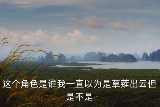 這個(gè)角色是誰我一直以為是草薙出云但是不是