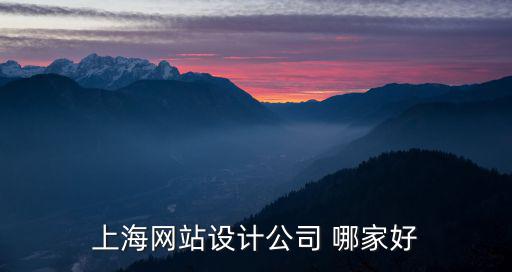 上海網頁設計制作網站，上海哪家公司制作網頁還不錯的我想做個網站
