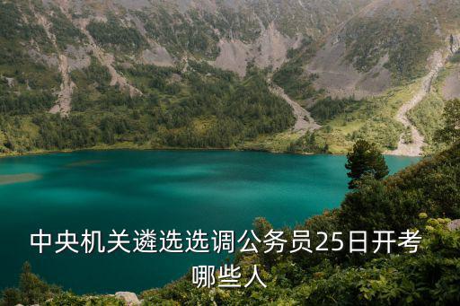 2022中央遴選公告職位表公布，中央遴選公告中具有2年以上基層工作經歷和2年以上公務員或參照公