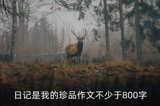 日記是我的珍品作文不少于800字