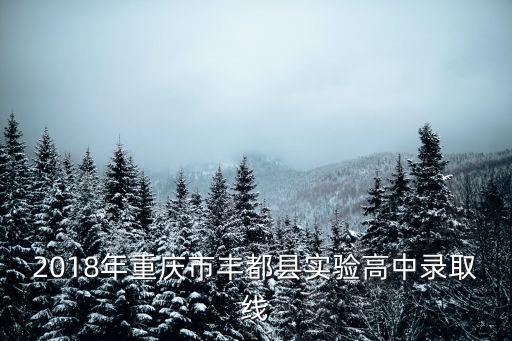2018年重慶市豐都縣實驗高中錄取線